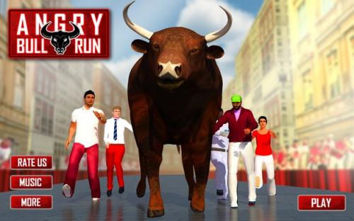  Angry simulador Bull Run 3D