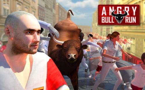 Angry simulador Bull Run 3D
